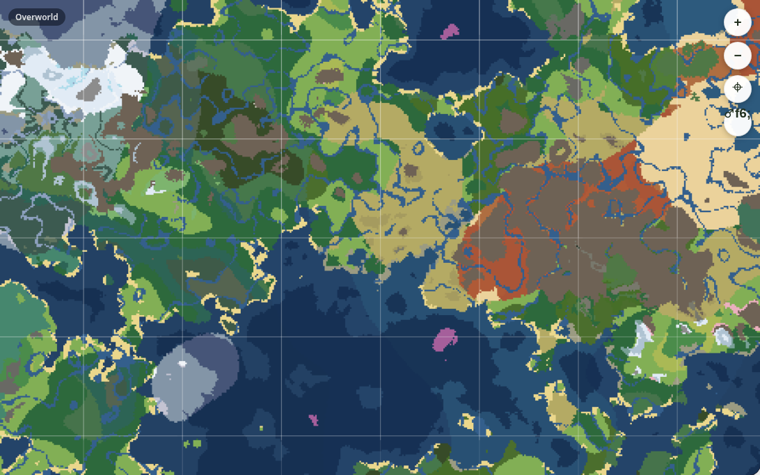 Map preview of Savanna's Gate seed