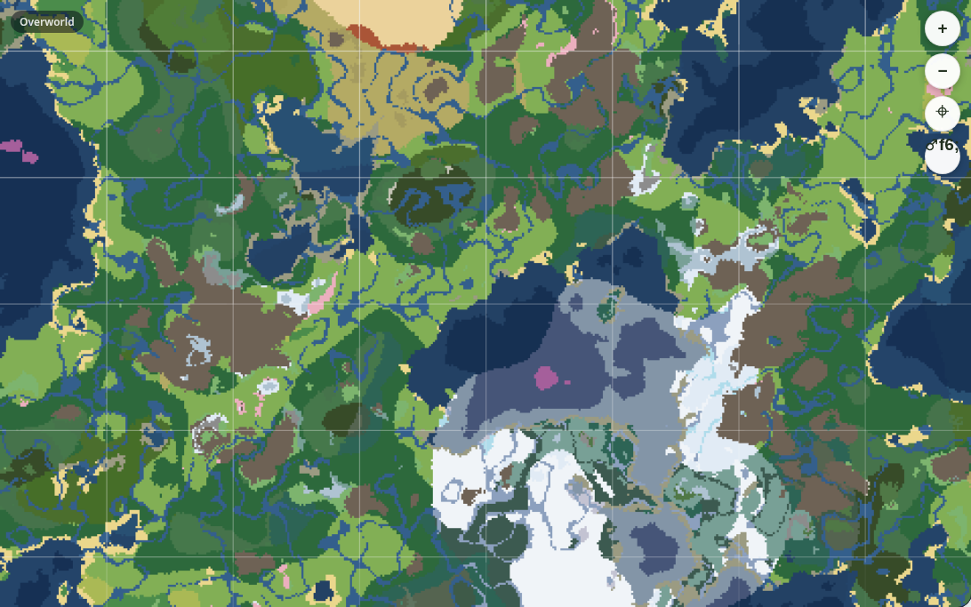 Map preview of The Sunken Plains seed